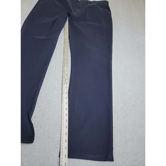 Adriano Goldschmied Pants Mens 38x34 (40x32) Everett Slim Straight Navy Blue - Picture 2 of 14
